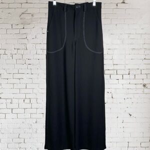 Vintage Black Bellbottom Pants 70s
